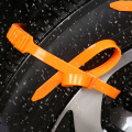 10Pcs Winter Anti-skid Chains for Car Truck Universal Tyres wheels Snow Chains Orange Tire Outdoor Belt Easy Install Car-Styling