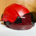 red dark  visor