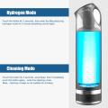 ALTHY PEM Hydrogen Rich Water Bottle Generator H2 Maker lonizer Electrolysis Pure H2 Cup 500ml Portable USB Rechargeable