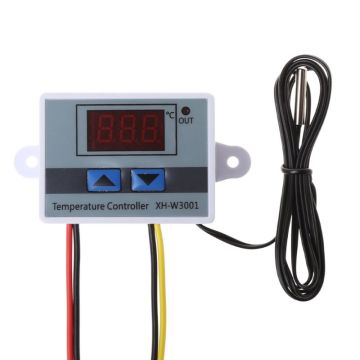 Pet Reptile Thermostat High-precision Temperature Switch Microcomputer Digital Display Hatching Controller 0.1 Degrees