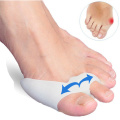 2 Pair Toe Separating Gel Pads Bunion Corrector Toe Separator Protector Straightener Hallux Valgus Corrector Foot Tool