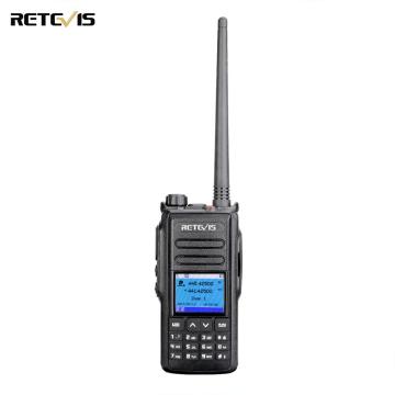 5W DMR Digital/Analog Walkie Talkie Retevis RT72 GPS UHF VHF Dual Band Two Way Radio 4000 CH Handheld Radio Station Hams Radio