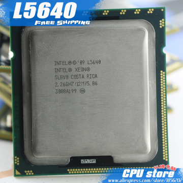 Intel Xeon L5640 CPU processor /2.26GHz /LGA1366/12MB /L3 Cache/Six-Core/ server CPU Free Shipping,there are, sell L5630 CPU