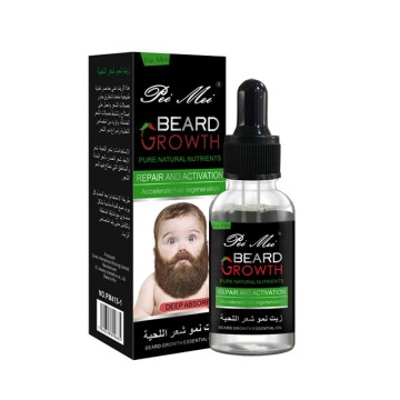 Dropper Natural Beard Growth Essential Oil Gentle Nourishing Beard Care Moustache Beard Oil In Stock*
