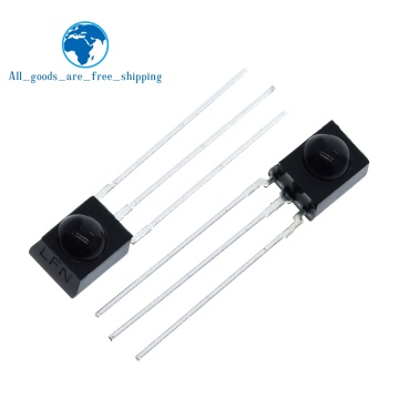 TZT High Quality 5Pcs/lot IR Receiver 38 kHz Remote Infrared Module TSOP4838 DIP-3