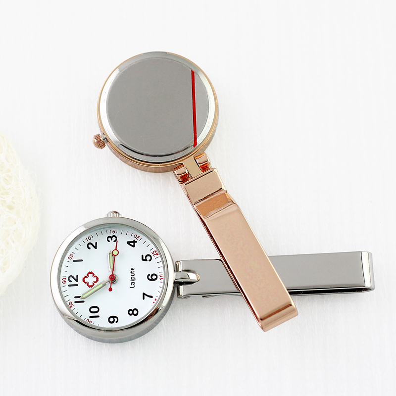 Laipute Brand New Keychain Nurse Watches FOB Doctor Quartz Hanging Pocket Watch Relog Luminous Hands Zakhorloge Montre