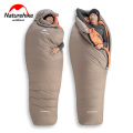Naturehike Hot Climbing Series Goose down Mummy sleeping bag winter warm Adult Windproof Waterproof For Outdoor Camping Hiking