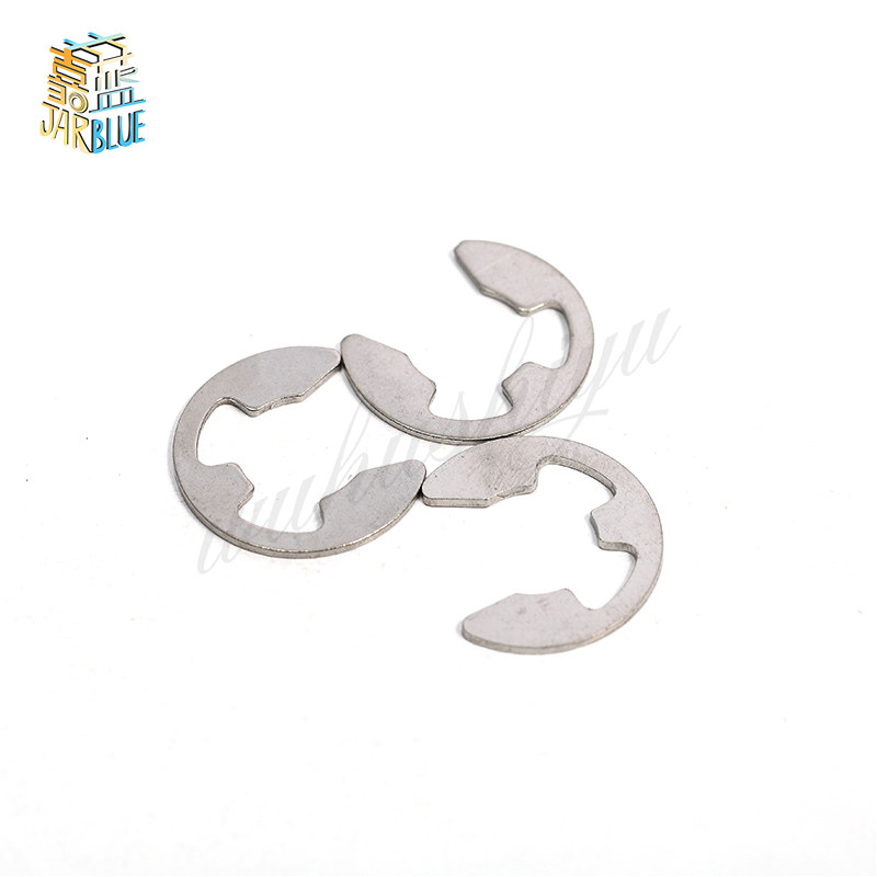 100Pcs DIN6799 GB896 M2.5 M3 M4 M5 M6 M7 M8 304 Stainless Steel Circlip Sack Retainer E E-type Buckle-shaped Split Washers HW087