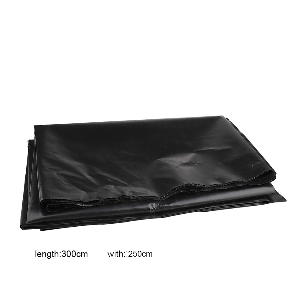 2020 New Black Fish Pond Liner Cloth Home Garden Pool Reinforced HDPE Heavy Landscaping Pool Pond Waterproof Liner Cloth Mar13