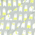 Printed Bear 100% Cotton baby quilting fabric for DIY sewing patchwork cloth sheet fabric