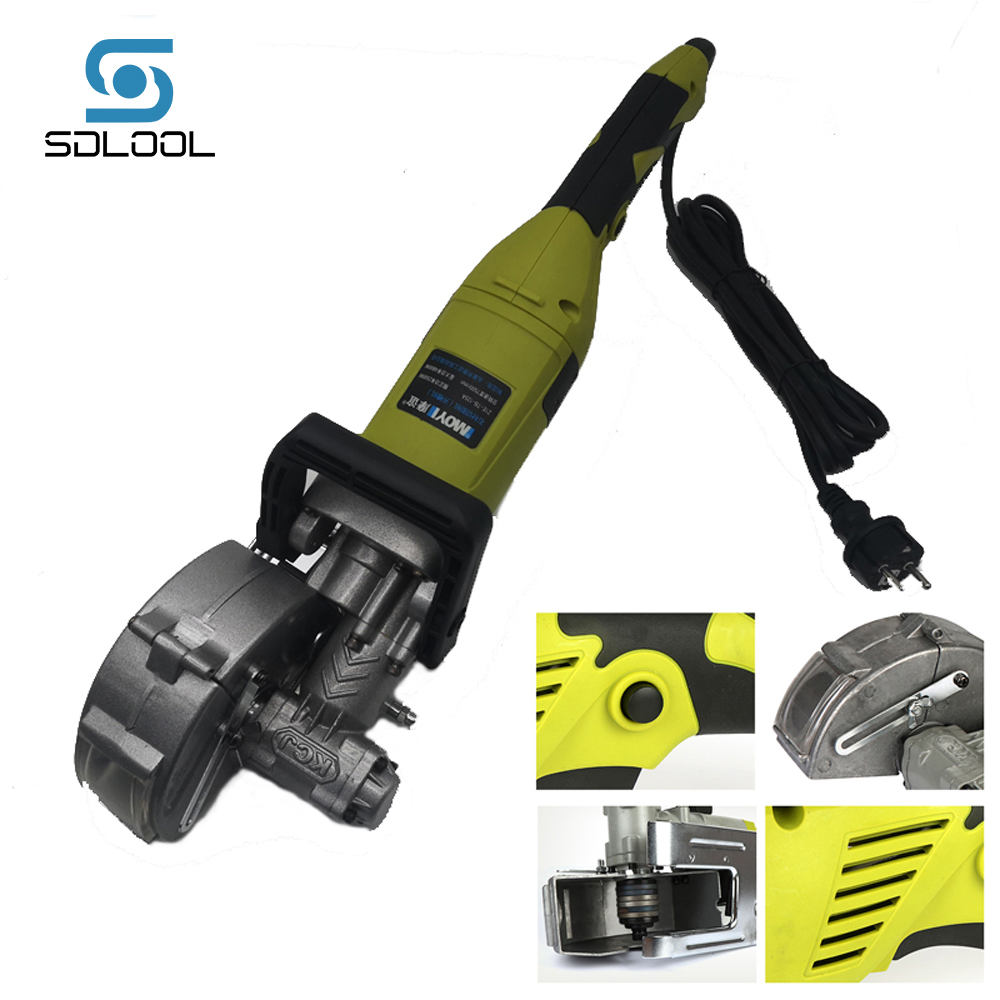 Electric Wall Chaser Groove Slotting Machine Concrete Cutter Circular Saw Brick Wall Cutting Electric Tool 4000W 220V