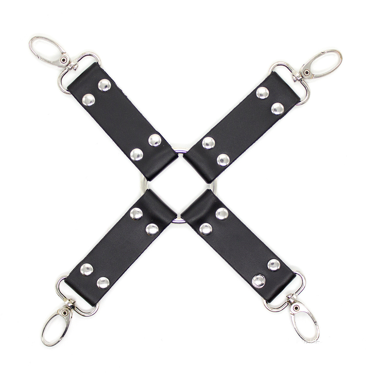 New Adjustable Leather Bondage Handcuffs Ankle Cuffs Rope Toys With Cross Bandage Buckle For Fetish Bdsm Slave Exotic Accessory