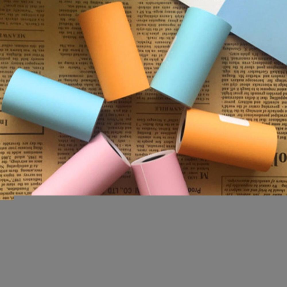 Color Self-Adhesive Thermal Paper Printing Paper Photo Printing Paper With Adhesive For Small Pos Machine