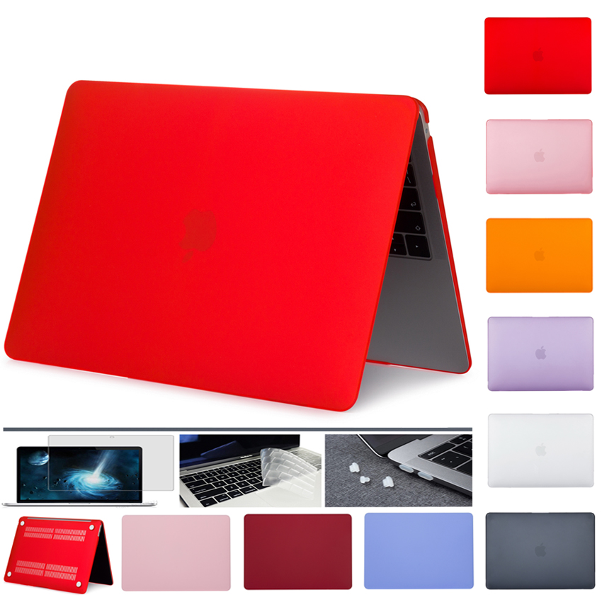 New Matte Case For Apple Macbook Air Pro Retina 11 12 13 15 16 inch ,For Macbook 2020 pro 13 Air 13 M1 Chip A2338 A2289 A2179