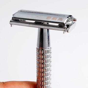 Safety Double Edge Razor For Men Barber Shaving Hair Removal Straight Razor Mens Shaving Face Razor Blades Shaving Machine