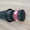 Handheld Microphone 3.5mm Wired Stage Mic-Speaker Portable Home Karaoke Singing Player Machine Black KTV Karaoke Recording