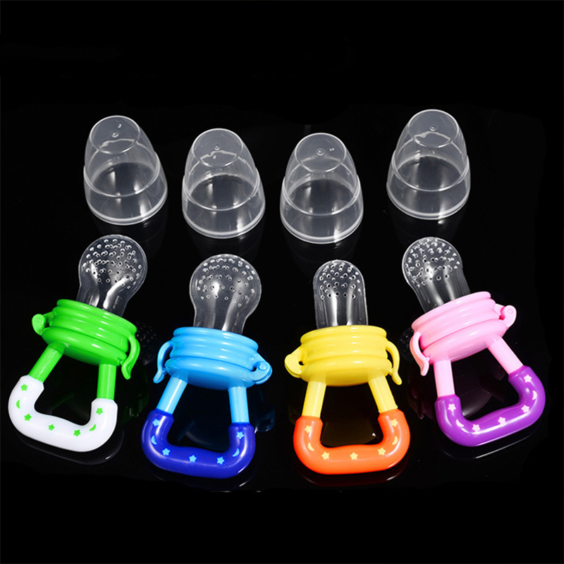 2020 Fresh Fruit Food Kids Nipple Feeding Safe Milk Feeder Baby Pacifier Bottles Teat Fresh Fruit Nibbler Safety baby products