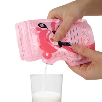 30 Pieces 250ml Milk Freezer Bags Mother Milk Baby Food Storage Breast Milk Storage Bag BPA Free Baby Safe Feeding Bags F