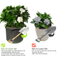 Non Woven Tree Fabric Pots Grow Bag Root Container Plant Pouch black hand with planting flowers pot nonwoven bags Grows Culture