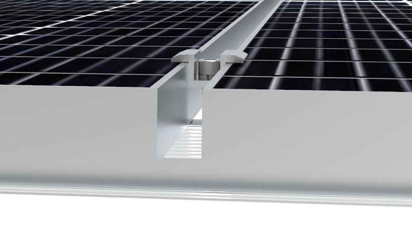 Solar Aluminum Middle Clamp
