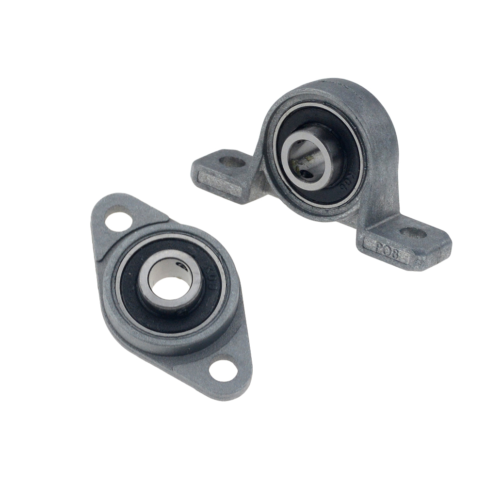 10pcs/lot KP08 KFL08 Bearing Shaft Support Spherical Roller Zinc Alloy Mounted Bearings Pillow Block Housing