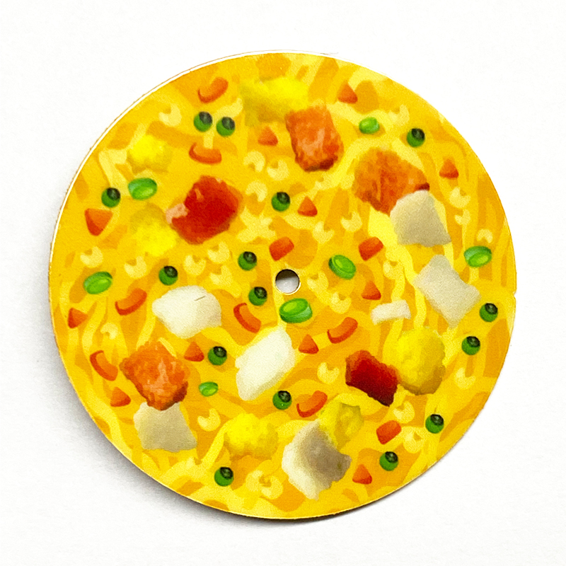 Food printing on watch dial 