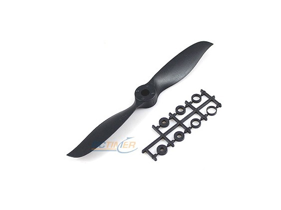 5pcs/bag Rctimer 7x4 7040 Precision Sport Propeller with Shaft Adaptation Black Color Pro 5*7x4E
