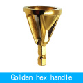 golden hex handle
