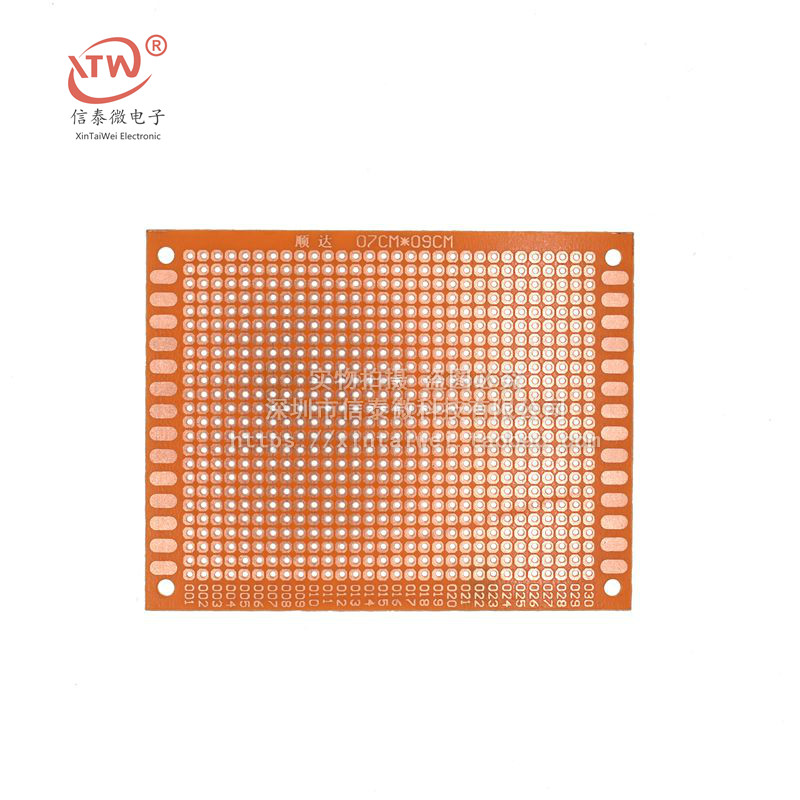 7x9 7*9cm Single Side Prototype PCB Universal Board Experimental Bakelite Copper Plate Circuirt Board For arduino 10 Pcs/lot