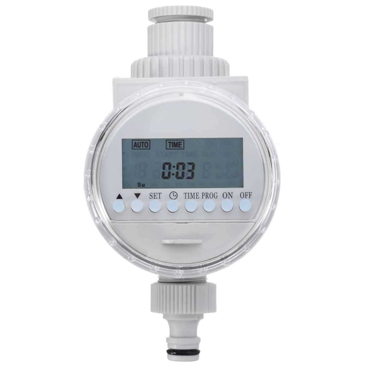 Garden Watering Timer Automatic Watering Irrigation Controllers System LCD Digital Irrigation Timer Waterproof Solar Water Timer