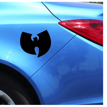 Wu Tang Clan Hip Hop Car Bumper Sticker Decal Cool Graphics Vinyl Wrap Car Styling Car Accessories N160