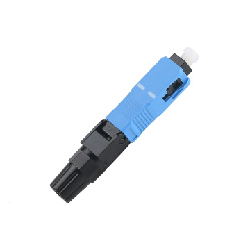 100PCS SC Optic Fiber Quick Cold FTTH SC Single Mode UPC Fast Connector