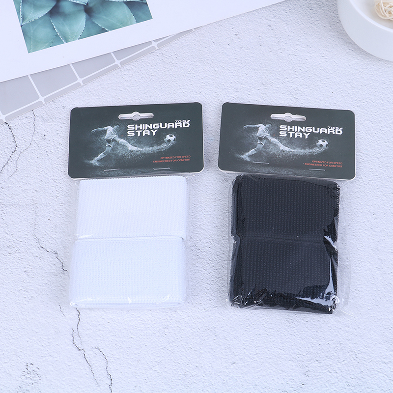 1Pair Soccer Shin Guard Stay Fixed Bandage Tape Shin Pads Prevent Drop Off Adjustable Elastic Sports Bandage Sport Fixing Belt