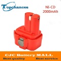 9.6V 2000mAh NI-CD Rechargeable Battery Pack Power Tool Battery Cordless Drill for Makita 9120 9122 PA09 6207D Ni-CD Bateria