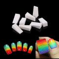 8pcs DIY Gradient Nail Soft Sponges Nail Buffer Files Color Change Gel Nail Polish Equipment Manicure Nail Art Fade Tool Set