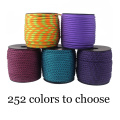 Wholesale 100FT/Spools * 30 Pcs Parachute Cord 550 Type Paracord Lanyard Rope Mil Spec 7 Strand Outdoor Parachute Cord