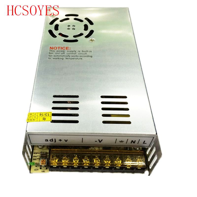 DC 5V 60A 300W switching power supply For ws2801 ws2812b lpd8806 apa102 LED Strip Light 110/220V
