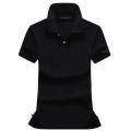 2020 Summer new style womens short sleeve cotton lapel polos shirts women's fashion polo shirts solid color slim womens tops