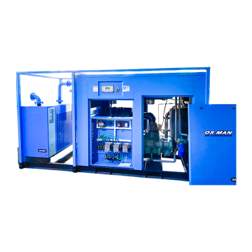 200HP Industrial Frequency Screw Air Compressor