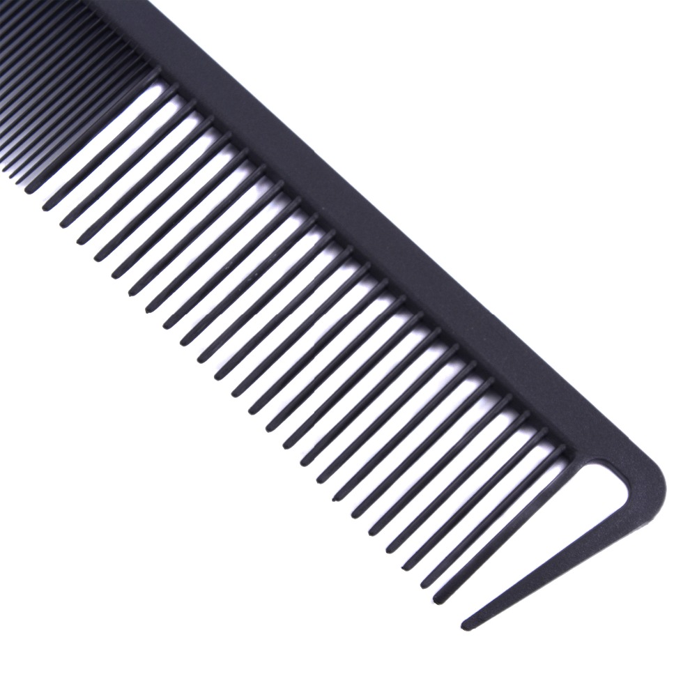 Heat Resistant Salon Carbon Antistatic Cutting Comb Large Sectioning Comb Fiber Combs Anti Static Barber Tool