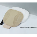 Genuine leather car headrest seat neck pillow neck pad cushion breathable head rest for Maybach benz s class car stlying