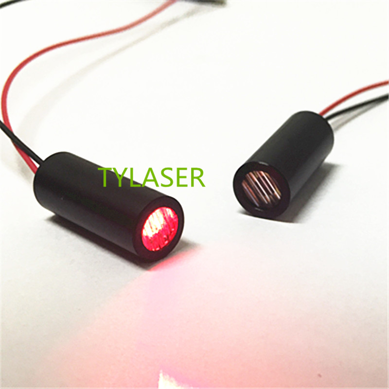 9mm 650nm 5mW 10mW Red Cross Line Laser Module Industrial Grade APC Driver TYLASERS