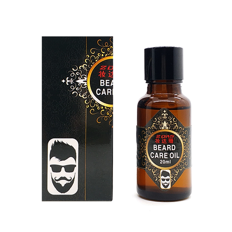 Men Beard Growth Oil 20ml fast hair grow products for alopecia Pubic Chest Thicker Essence Mustache Thick Serum beard care oil 4