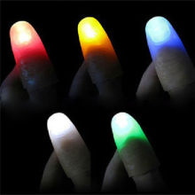 2pc Funny Novelty Light-Up Thumbs LED Light Flashing Fingers Magic Trick Props Amazing Glow Toys Children Kids Luminous Gifts