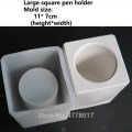 Creative Pen holder Silicone mold for Concrete Cement tabletop storage Multi-functional pen container forms plaster clay mold