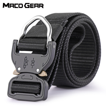 Quick-Release Nylon Tactical Belt Military Waist Support Strap Sports Hunting Heavy Duty Training Hiking Outdoor Army Waistband