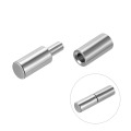 Uxcell 10PC Weld-on Hinge Home Gate Door Window Part Male to Female Steel Hinge Pin Lift-off Hinge 32x8mm 37x9mm 48x10mm 53x16mm