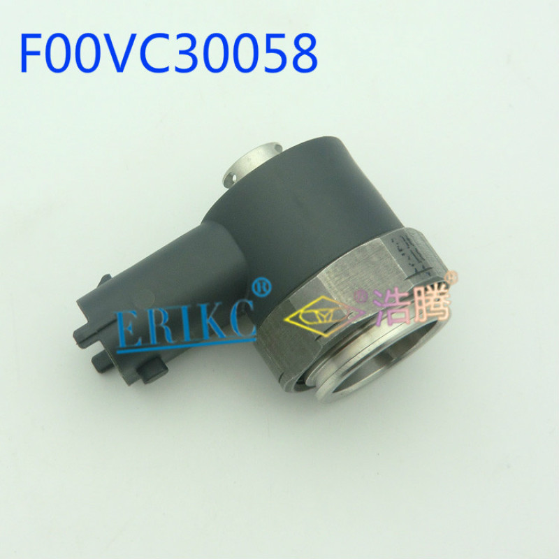 ERIKC F00VC30058 Fuel Injection Valve F00v C30 058 Common Rail Injector Solenoid Control Valve F 00V C30 058 for Bosch 0445110