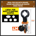 Adjustable Blet Clamp Woodworking Multifunction Band Polygonal Clip 90" Right Angle Fixing Wood Working Tools Clamps