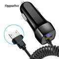 Spring USB Cable Charger Fast Charging Data Cable USB For Car Styling Storage Wire For Samsung S10 S9 Plus Xiaomi Huawei Adapter